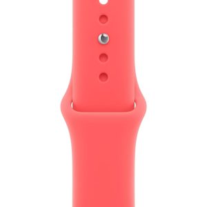 Apple Watch Band - Sport Band - 42mm - Bright Guava - S/M : Cell Phones & Accessories