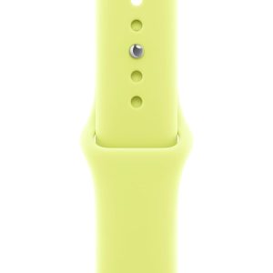 Apple Watch Band - Sport Band - 42mm - Neon Yellow - M/L : Cell Phones & Accessories
